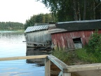 cabane de pêcheur abandonnée