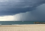 Orage en mer