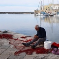 Pêcheur dans les Pouilles